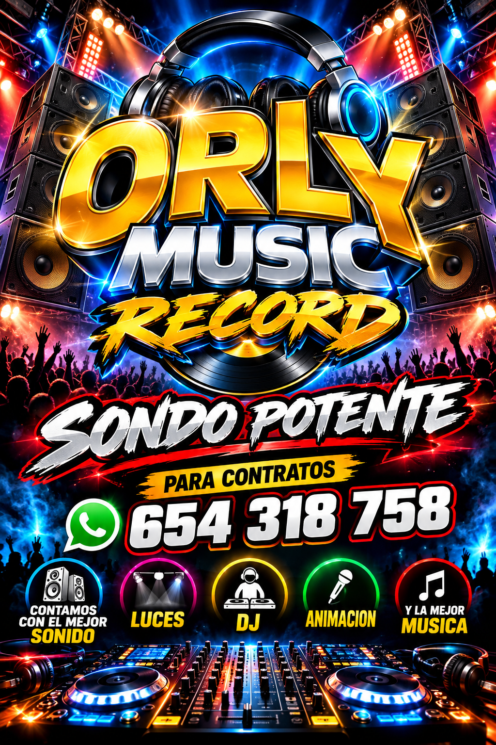 ORLY MUSIC RECORD